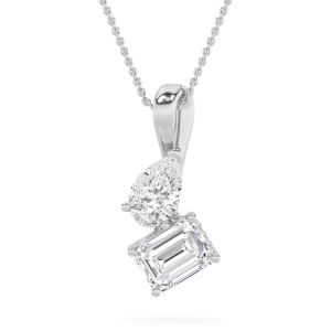 Radiant Shaped Lab Grown Diamond (F/VS) TOI Et ...