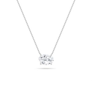 Oval Shaped Lab Grown Diamond (F/VS) East West ...