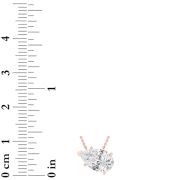 Pear Shaped Lab Grown Diamond (F/VS) East West Solitaire Necklace in 14K Gold