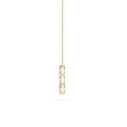 Marquise Shaped Lab Grown Diamond (F/VS) Cross Pendant in 14K Gold