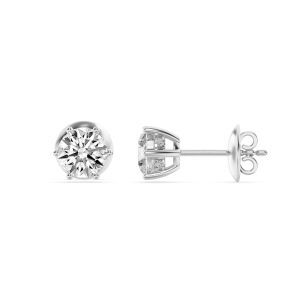 3Cttw Round Shaped Lab Grown Diamond (F/VS) Hid...