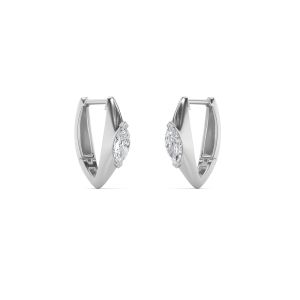 Marquise Shaped Lab Grown Diamond (F/VS) Solita...