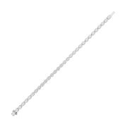 Oval Shaped Lab Grown Diamond (F/VS) Bracelet in 14K Gold