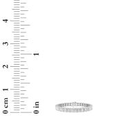 Emerald Shaped Lab Grown Diamond (F/VS) East West Line Bracelet in 14K Gold