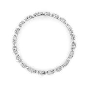 Mix Shaped Lab Grown Diamond (F/VS) Bracelet in 14K Gold