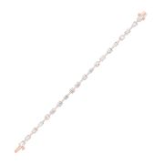 Mix Shaped Lab Grown Diamond (F/VS) Bracelet in 14K Gold