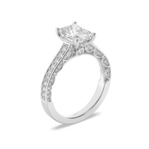 Elongated Cushion Shaped Lab Grown Diamond (F/V...